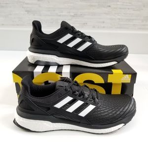 New ADIDAS Energy Boost m Core Black Sneak…